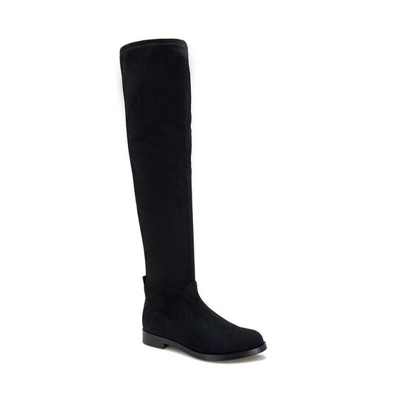 Kenneth Cole Womens 8 M Black Zip Up Over The Knee Riding Boots NIB GQ0 - Picture 1 of 7